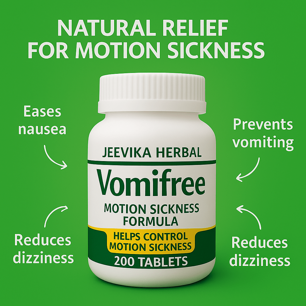 VomiFree Tablets - Jeevika Herbal