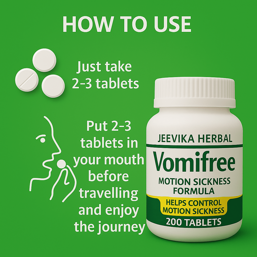 VomiFree Tablets - Jeevika Herbal