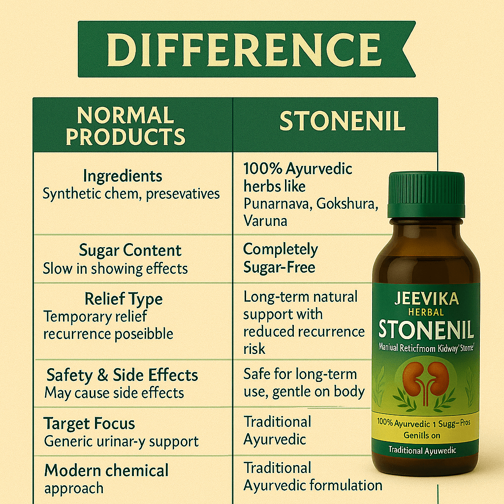 Stonenil Syrup - Jeevika Herbal