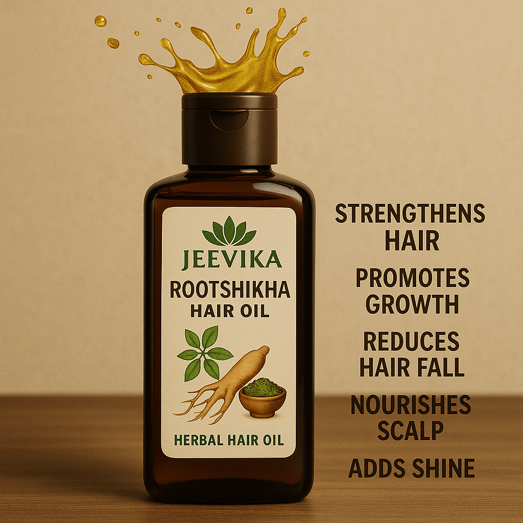 Rootshikha Hairoil - Jeevika Herbal