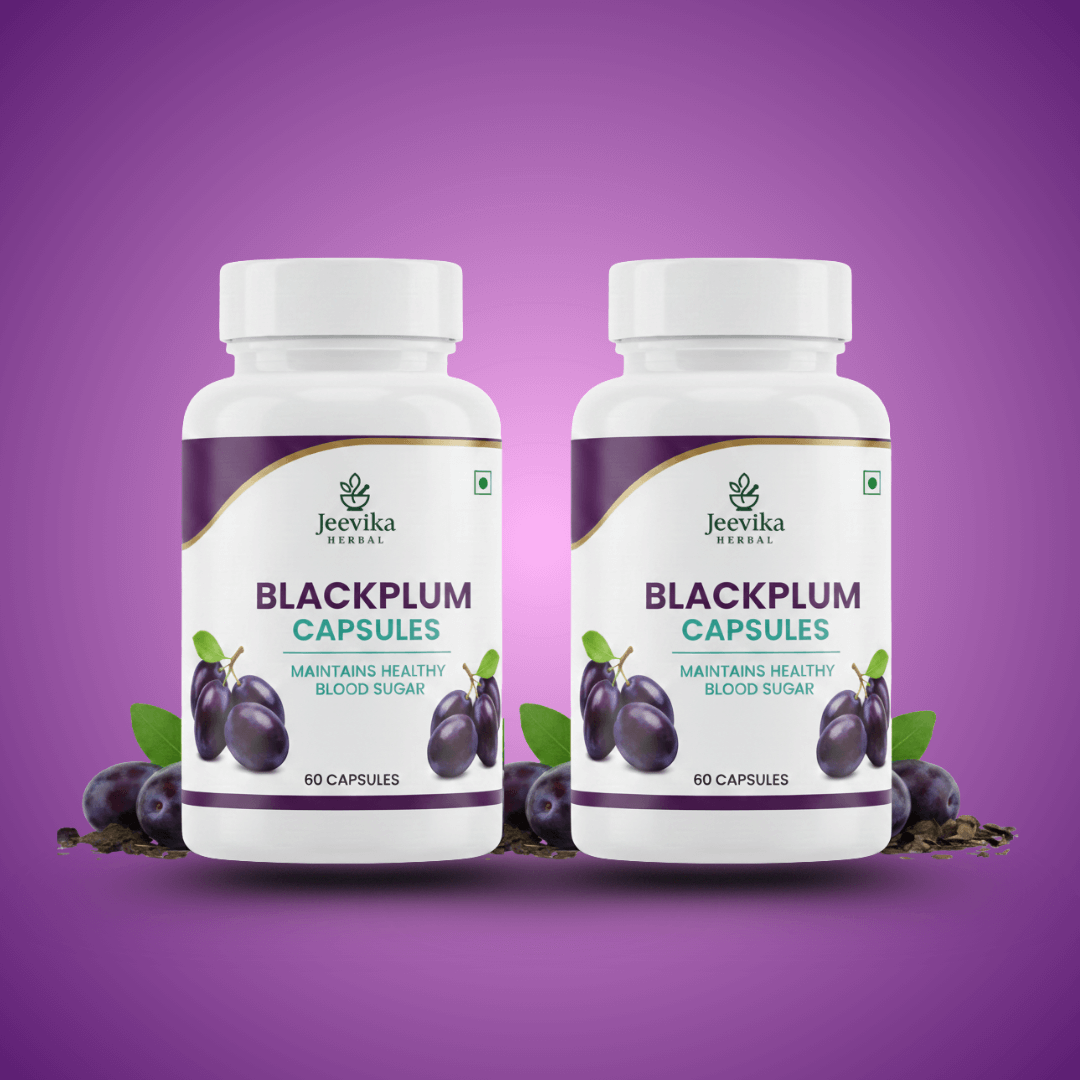 Blackplum jamun diabetes capsules for controlling blood sugar levels naturally