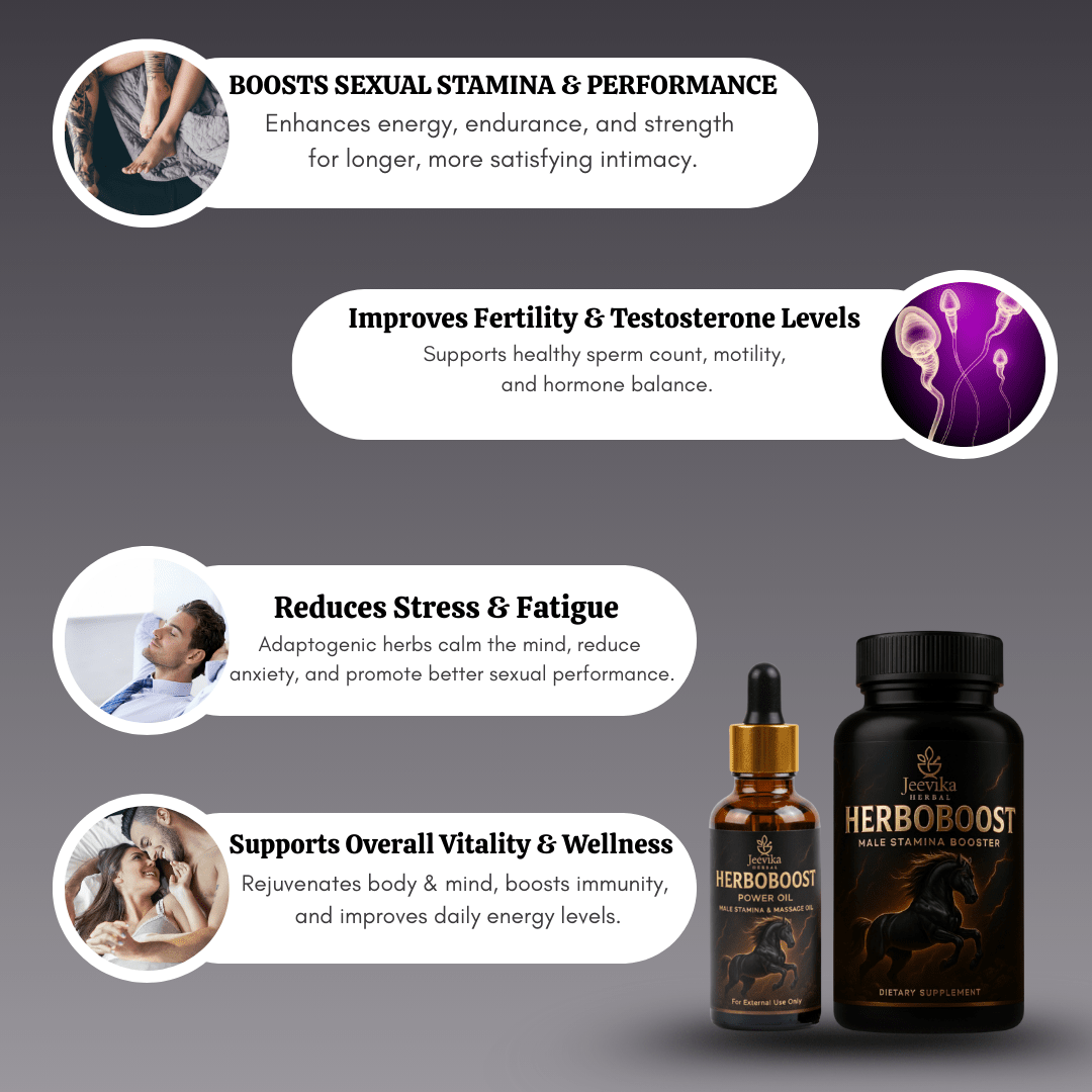 HERBOBOOST Capsules & Oil - Jeevika Herbal