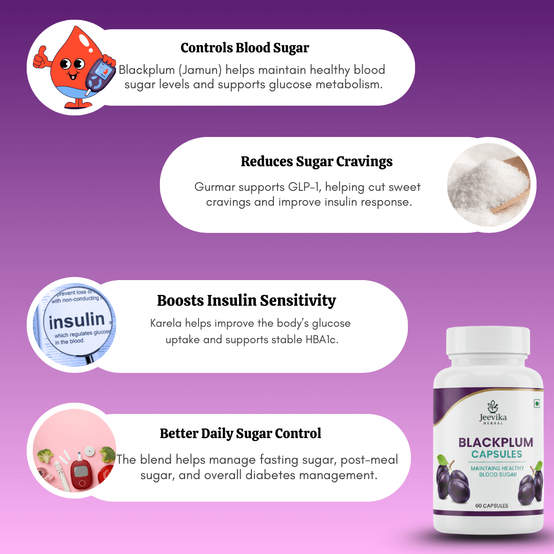 Karela bitter melon powder for natural blood sugar management in diabetes