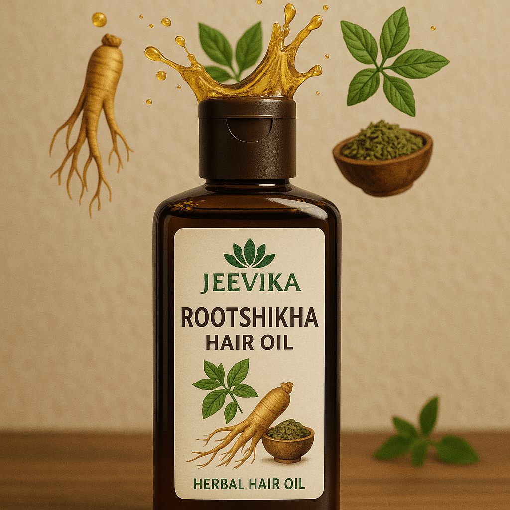 Rootshikha Hairoil - Jeevika Herbal